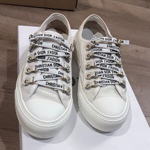 White Christian Dior Sneakers